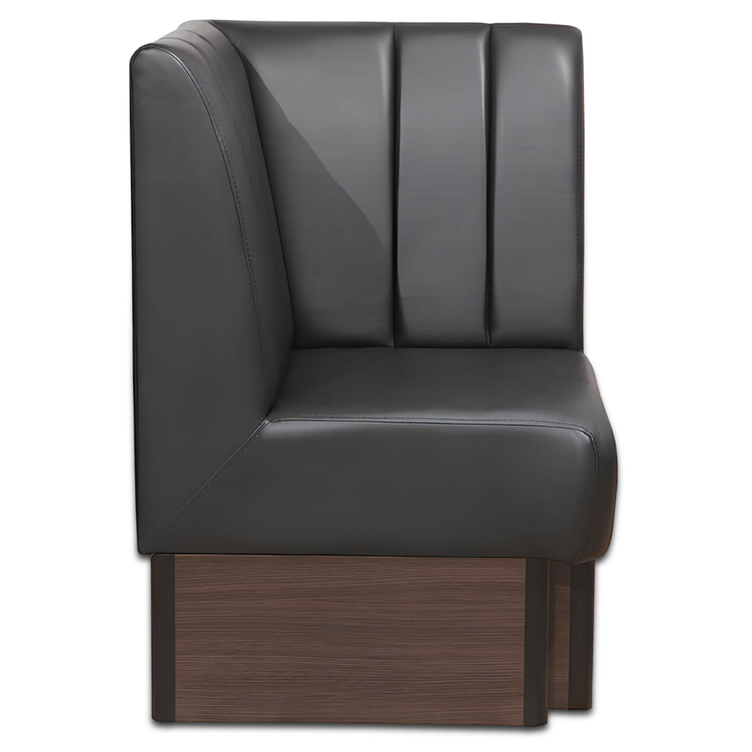 Horeca-Hoek-Eetbank-Safran-Kunstleer-Zwart