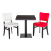 Horeca Stoel - Tara L-r - Rood - Model - 1