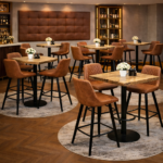 Horeca-Hoofdbord-Cognac-Microvezel