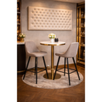 Horeca-Hoofdbord-Creme-Kunstleer