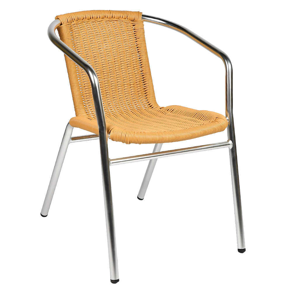 Horeca Stackable Terrace Chair - U422 - Natural