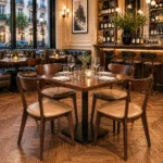 Horeca-Stoel-SOFIA-taupe-Kunstleer-new