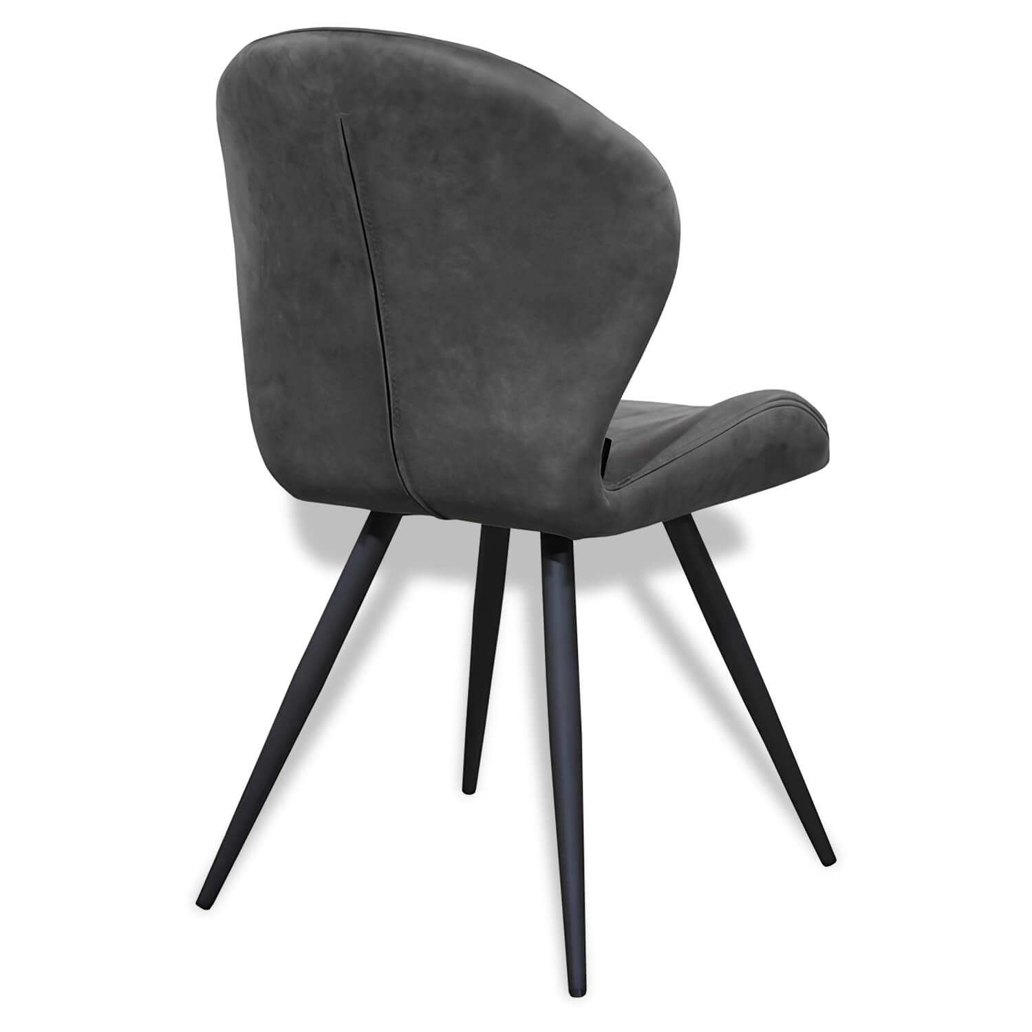 Horeca-Stoel-Magic-Vintage-Microvezel-Steel-A Horeca-Stoel-Magic-Vintage-Microvezel-Steel-A