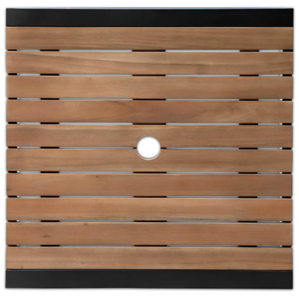 Horeca-Bartafel-Vierkant-Staal-Acaciahout-60×60-cm-D