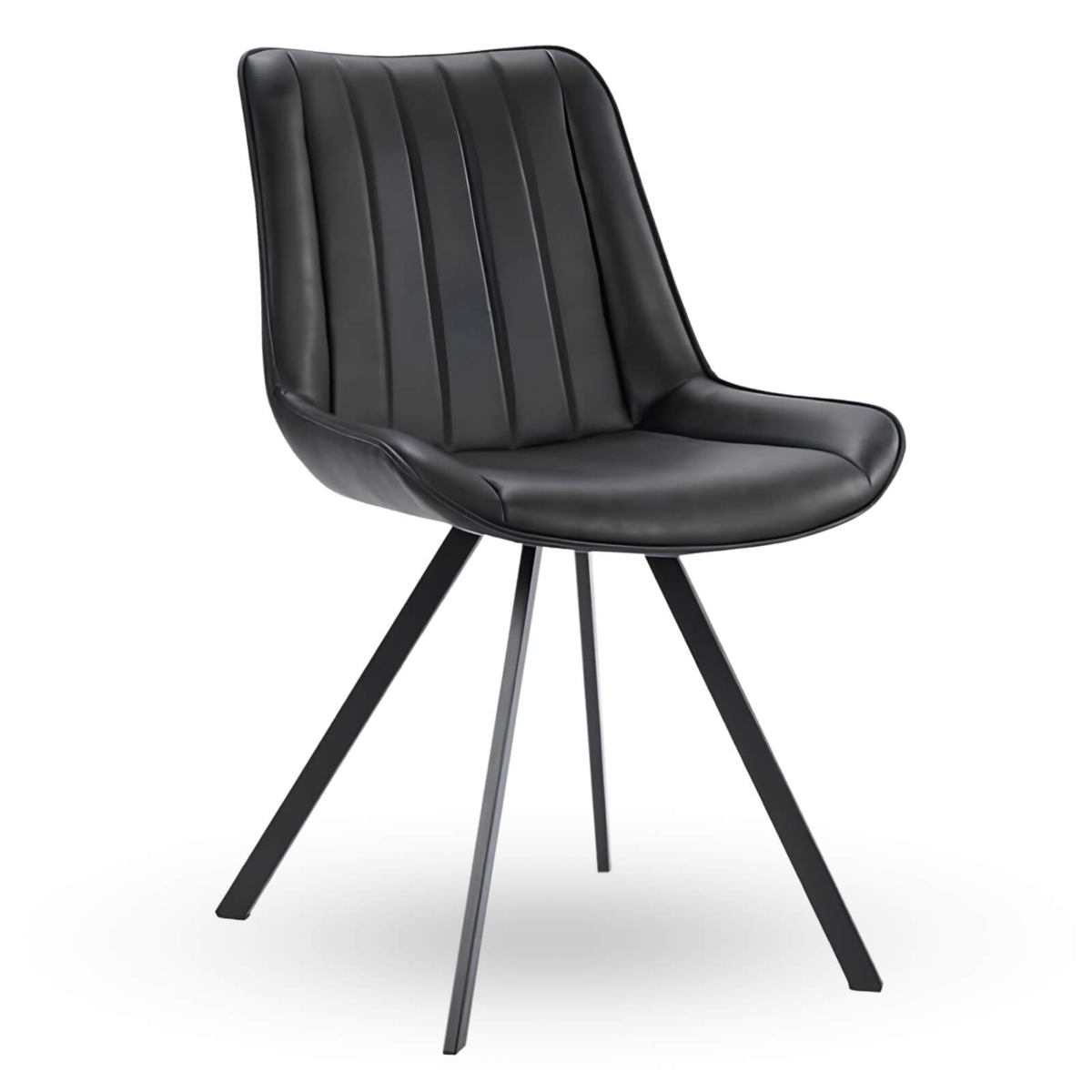 Horeca-Stoel-HERCULES-Zwart-Kunstleer Horeca-Stoel-HERCULES-Zwart-Kunstleer
