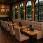 Horeca-Stoel-mabel-taupe-Kunstleer