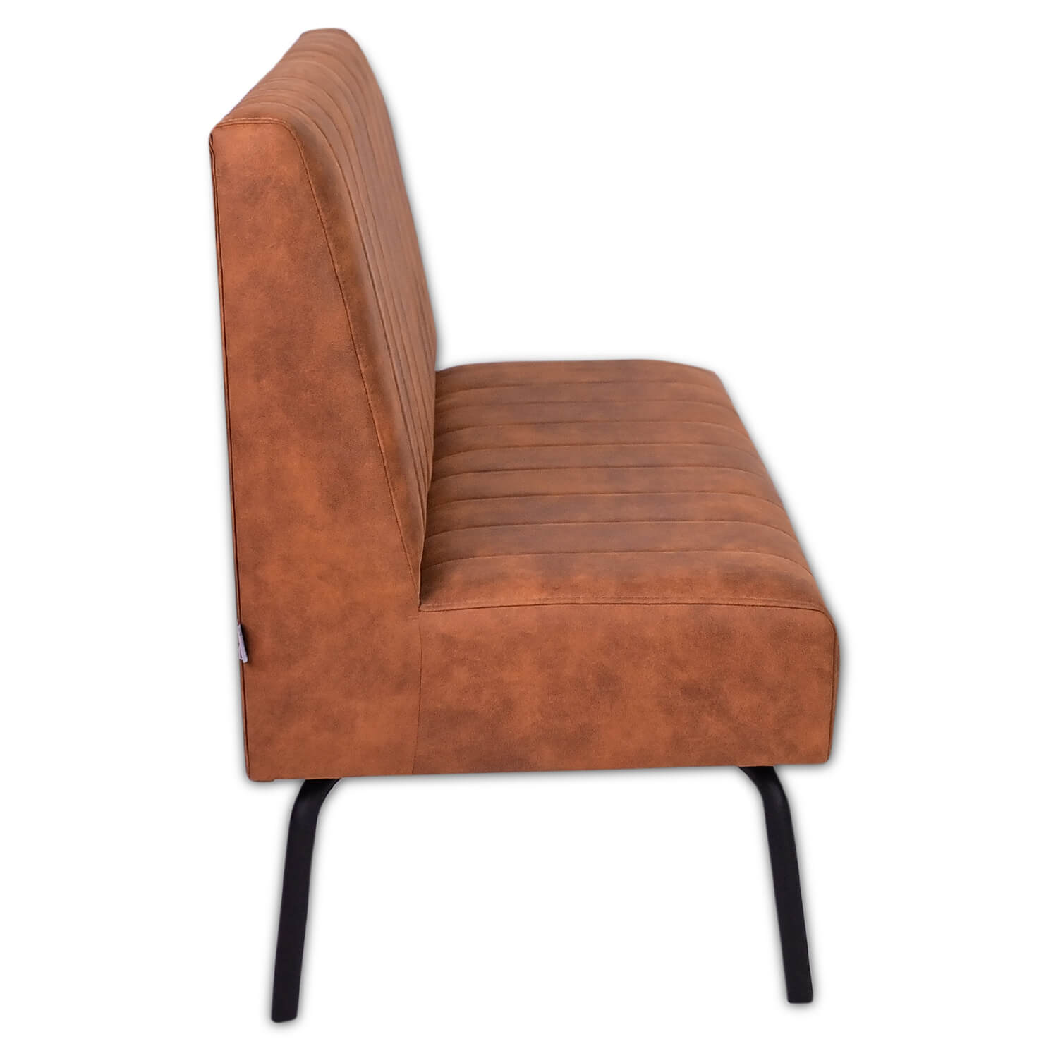 Horeca-Eetbank-Themis-Microvezel-Cognac-Z Horeca-Eetbank-Themis-Microvezel-Cognac-Z