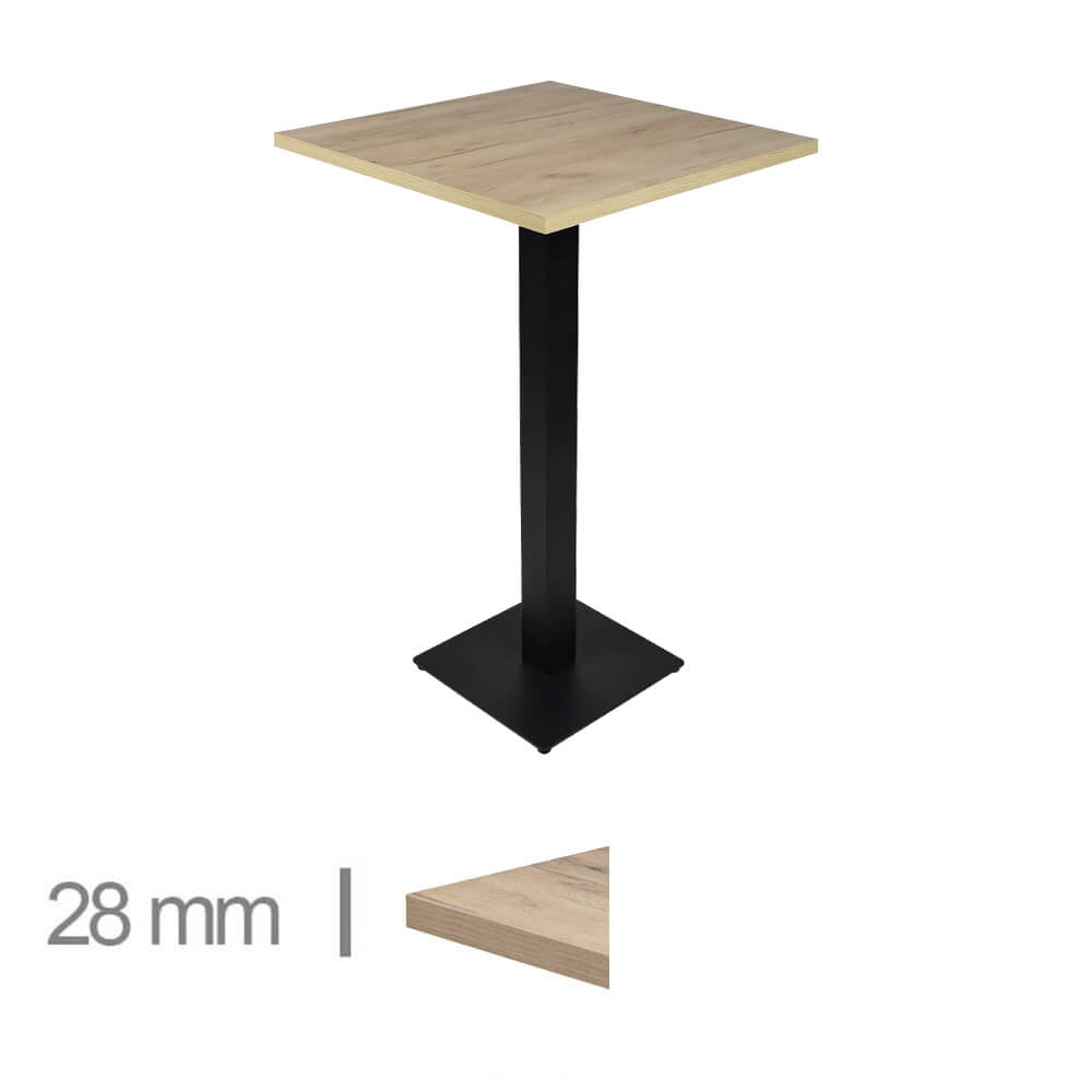 Horeca High Table - Madrid K2 - 70x70 - Height 111 Cm