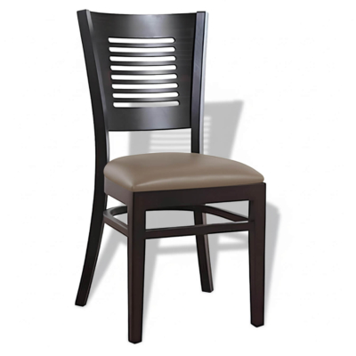 Horeca-Stoel-MELISA-Kunstleer-Taupe