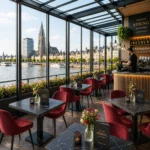 Horeca-Tafelblad-DUBLIN-MARMER-ZWART-5-cm-Dik-70x70