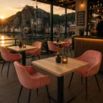 Horeca-Tafelblad-MADRID-K2-2,80-cm-Dik-70x70