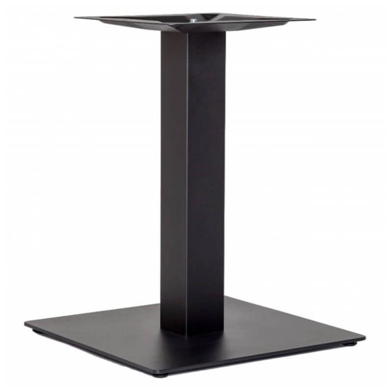 Horeca Table Base - Cast Iron - 40x40 Height 72 Cm - Black