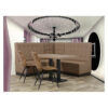 Horeca Eetbank - Luna - Taupe - Model - 5