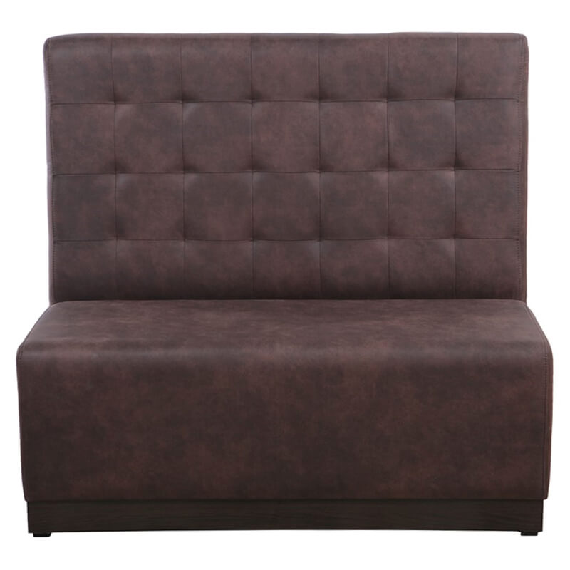 Horeca Eetbank - Napoli - Vintage Bruin - V