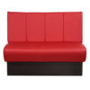 Horeca Eetbank - Rome - Rood - V