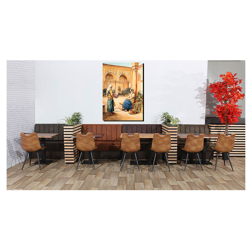 Horeca Eetbank - Safran - Vintage Cognac - Model - 2