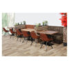 Horeca Eetbank - Safran - Vintage Cognac - Model - 3