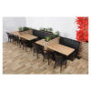 Horeca Stoel - Lila-s - Zwart - Model - 1