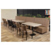 Horeca Tafel - Dublin K2 - 70x120 Cm Met Onderstel - 2