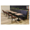 Horeca Tafel - Madrid K4 - 60x60 Cm Met Onderstel - Model - 2