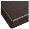 Horeca Tafelblad - Werzalit Wenge - 60x60 - 3 Cm Dik - D