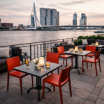 Terrasstoel-LORENA-Stapelbaar-LORENA-bordeaux-Kunststof