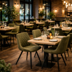 Horeca-Stoel-TES-DIAMOND-Olijf-Microvezel