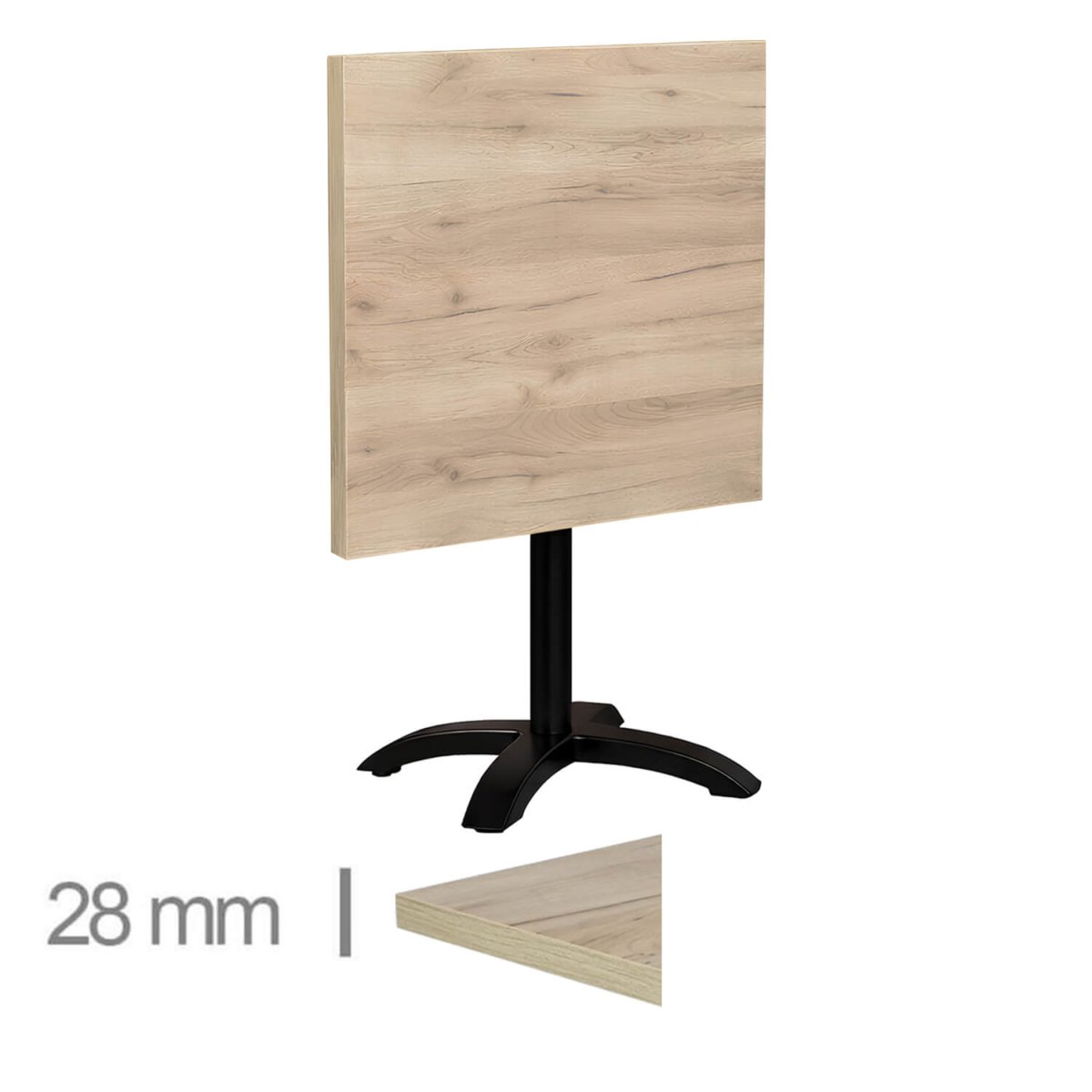 Horeca-Tafel-Met-Klaponderstel-MADRID-K2-60×60cm Horeca-Tafel-Met-Klaponderstel-MADRID-K2-60×60cm