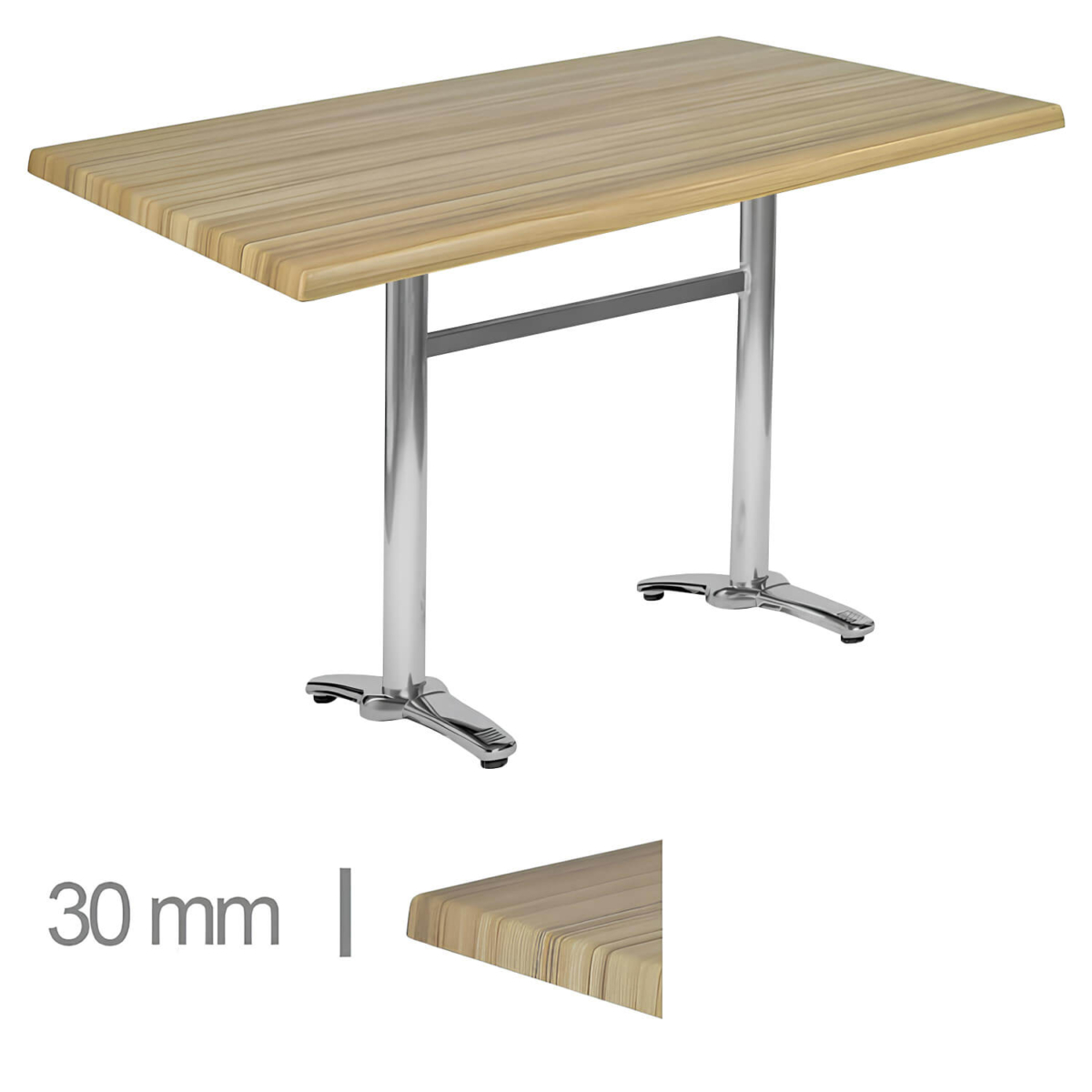 Horeca-Terrastafel-Werzalit-Coco-Bolo-70×120x3-Cm Horeca-Terrastafel-Werzalit-Coco-Bolo-70×120x3-Cm