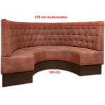 Horeca-Eetbank-Snooker-Microvezel-Cognac-1