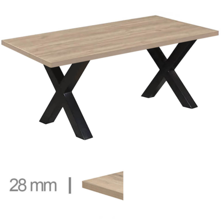 Eettafel-Madrid-K2-Melamine