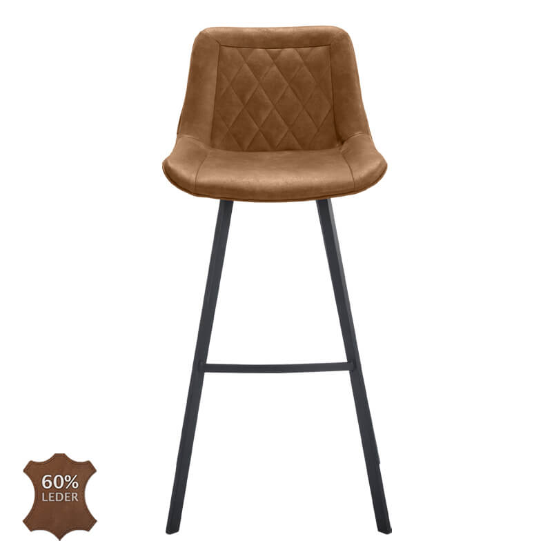 Horeca-Barstoel-Ares-Vintage-Cognac-V