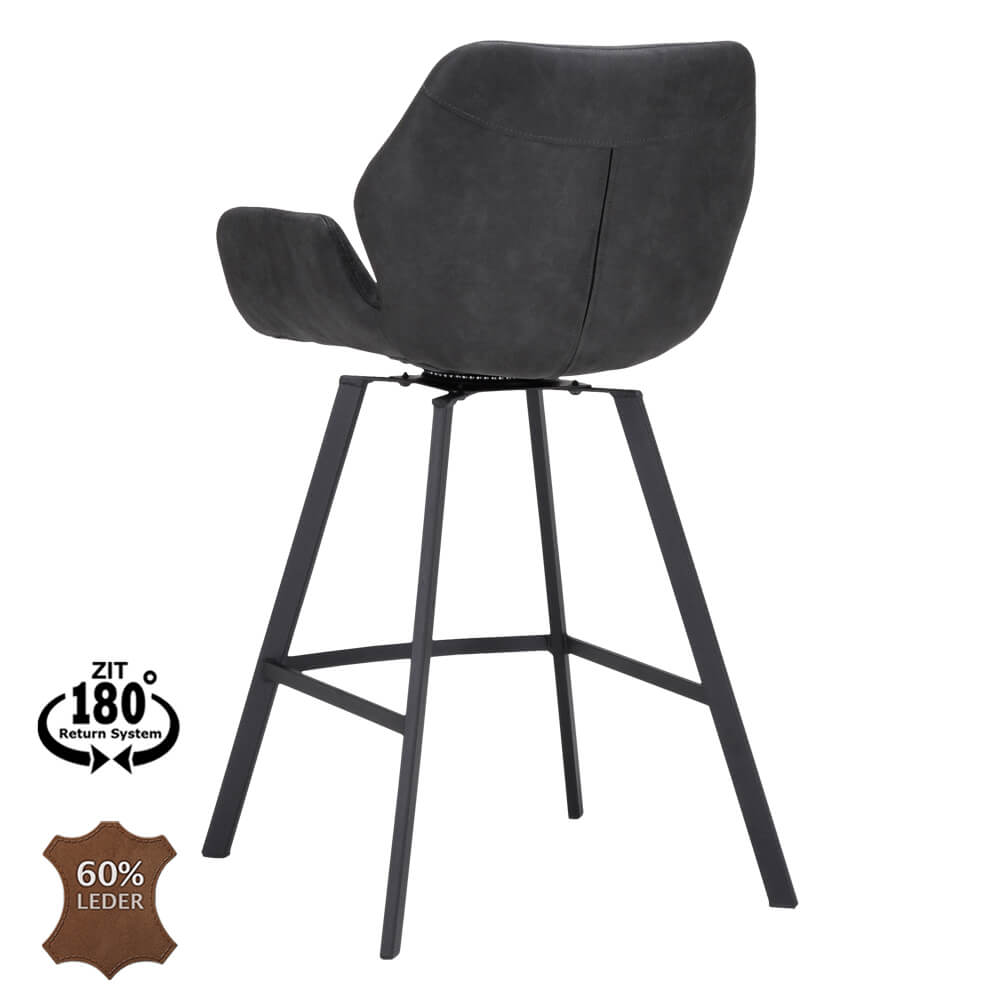 Horeca-Barstoel-Nila-Vintage-Antraciet-Z-A