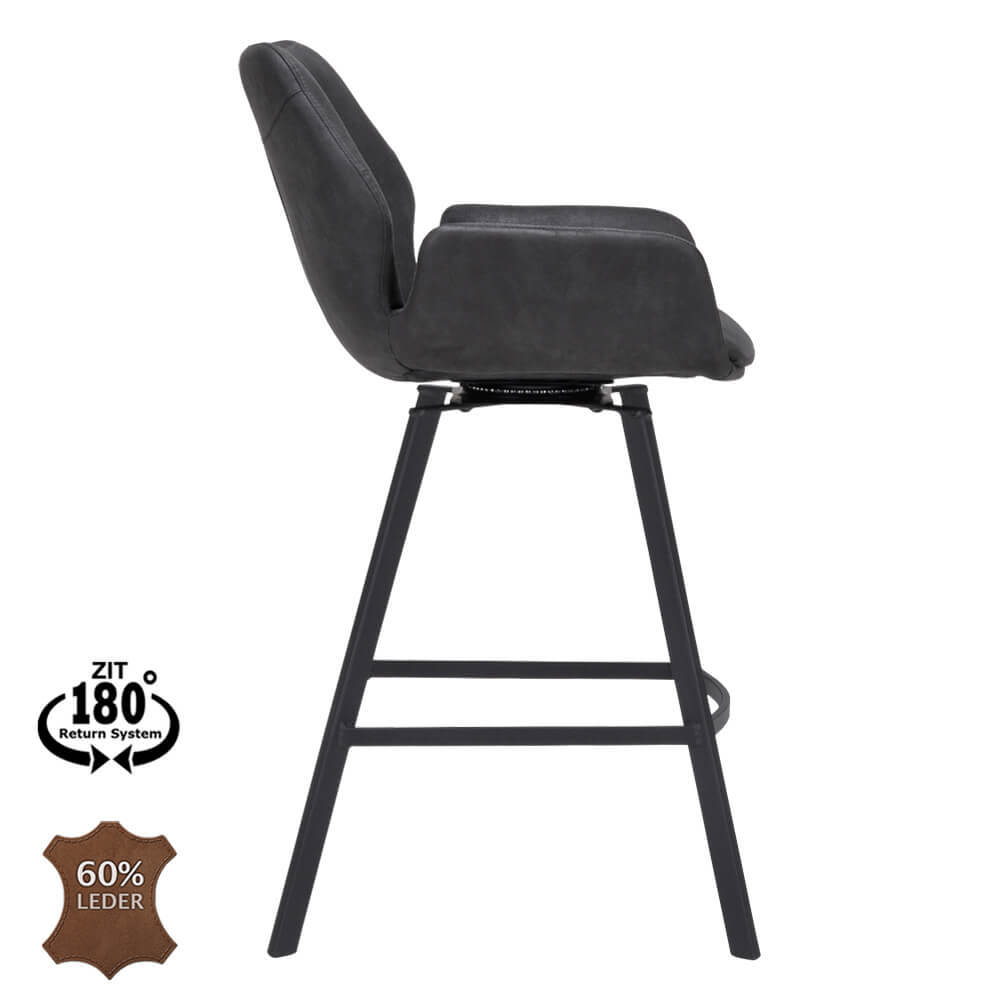 Horeca-Barstoel-Nila-Vintage-Antraciet-Z