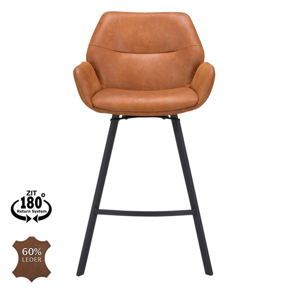 Horeca-Barstoel-Nila-Vintage-Camel-V