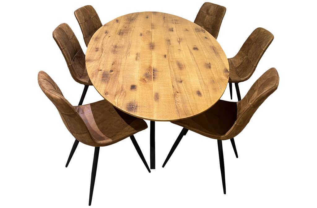 Horeca-Eettafel-Ovaal-Beuken-Mexico-Met-Matrix-Onderstel-Model-3