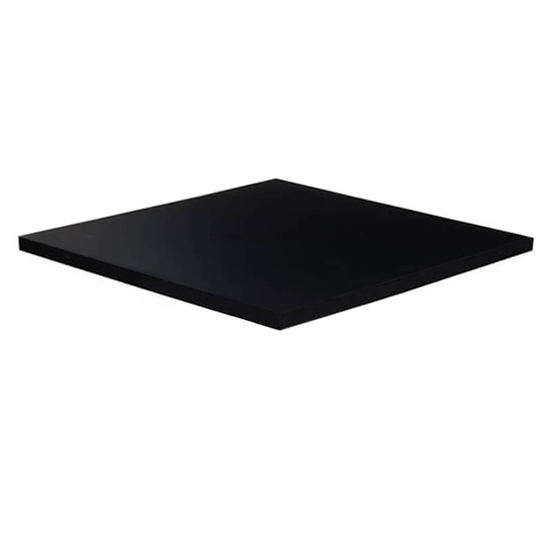 Horeca Tafelblad – Madrid Zwart – 60x60 Cm 2.8 Cm Dik