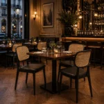 Horeca-Stoel-MARA-ZwartBeige-Rattan-new