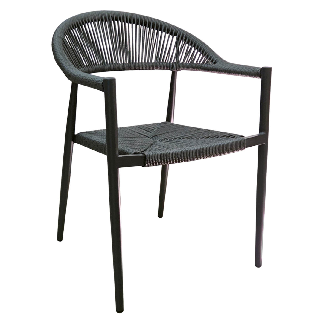 Horeca-Terrasstoel-Volga-Grijs