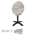 Horeca-Terrastafel-Opklapbaar-Rond-WERZALIT-WHITE-BLOCK-Ø70-cm