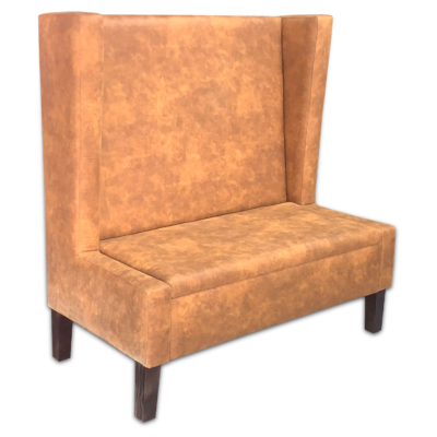 Horeca-Eetbank-King-Microvezel-Cognac