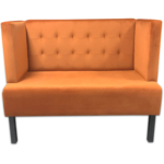 Horeca-Eetbank-Queen-Vintage-Velvet-Fluweel-Cognac-V