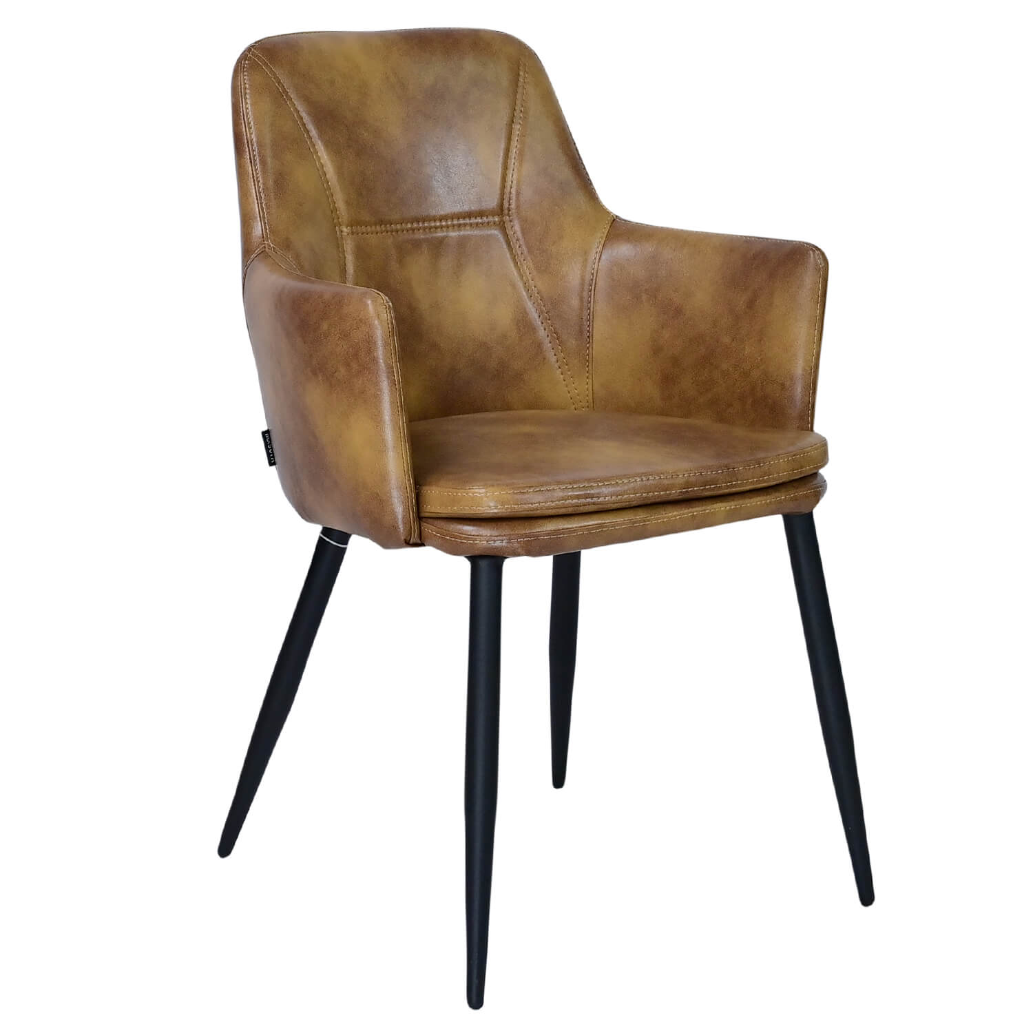Horeca-Armstoel-Victoria-Vintage-Mat-Cognac-2