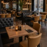 Horeca-Stoel-MEGAN-taupe-Kunstleer-model-1