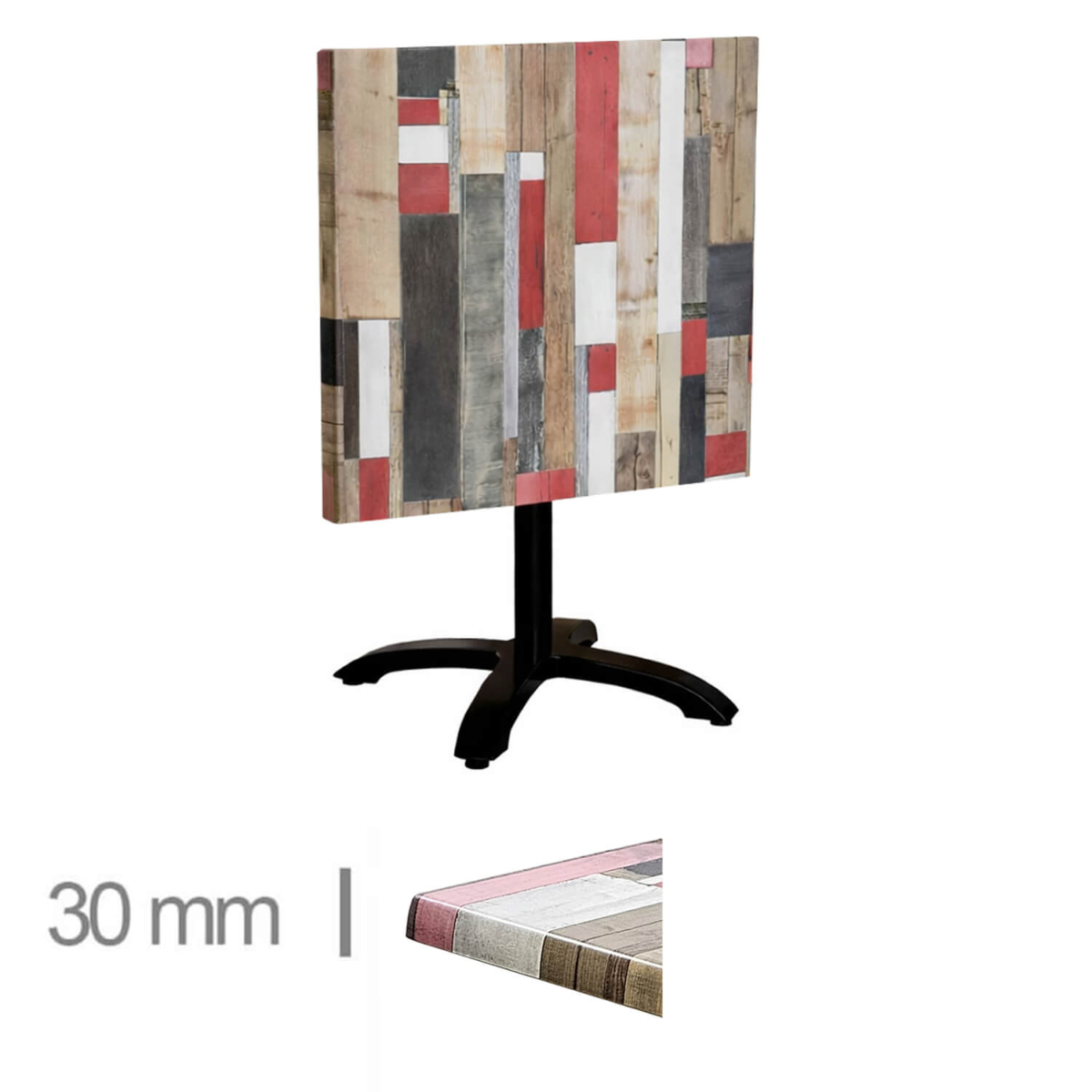 Horeca-Terrastafel-Opklapbaar-WERZALIT-DE-KBANA-ROUGE-70x70-cm Horeca-Terrastafel-Opklapbaar-WERZALIT-DE-KBANA-ROUGE-70x70-cm