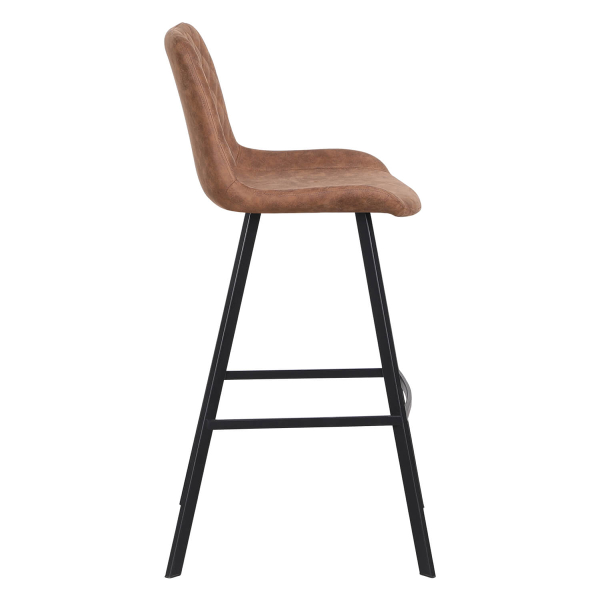 Horeca-Metalen-Barstoel-EMPERIO-Cognac-Microvezel-Z
