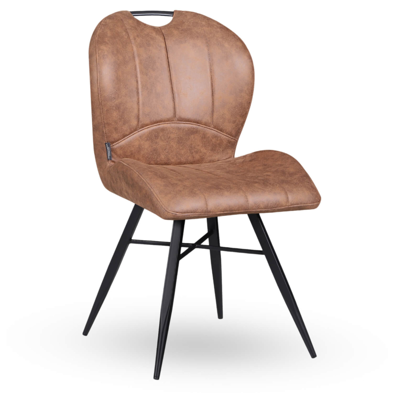 Horeca-Stoel-ELITE-Cognac-Vintage-Microvezel
