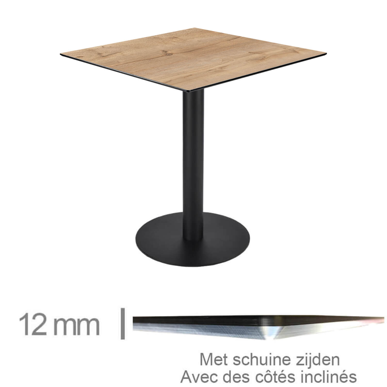 Horeca-Tafel-Compact-Canyon-Waterford-Oak-69x69-Cm-Met-Onderstel-B-320