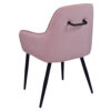 Horeca-Armstoel-Velvet-Fluweel-Luxor-Roze1