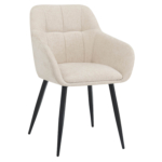 Horeca-Armstoel-JESSICA-Creme-Stof